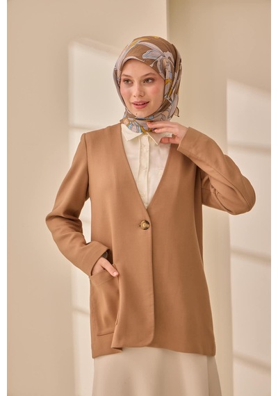 Silk Home Olinda İpek Eşarp 47003-22 Yeşil Kahve, Bebe Mavi, Hardal