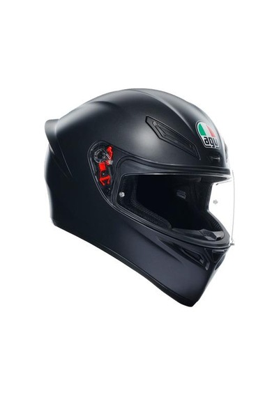 Agv Kask K1 S Mono Matt Black Kask Renkli