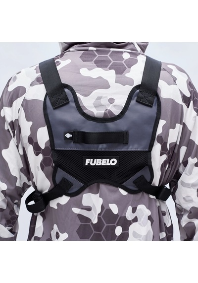 Fubelo Flow Modular Gri Göğüs Çantası