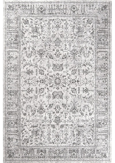Hoom Rugs Etro 2705 Gri Vintage Desenli Salon Halısı