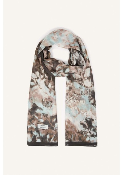 Defacto Fresh Scarfs X Defacto Shadow Floral Viskon Şal I1753ax26smbk27 Siyah-bk27