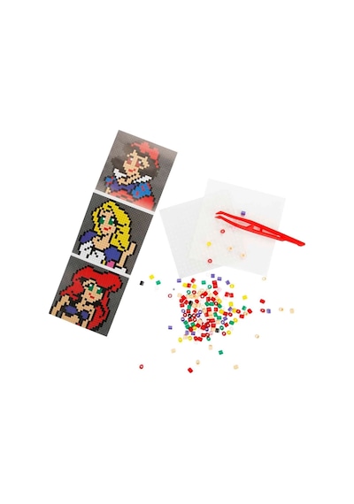 Mey İthalat 3in1 Princess Pixel Pixel Boncuk Aktivite Ve Oyuncak Seti S00005169