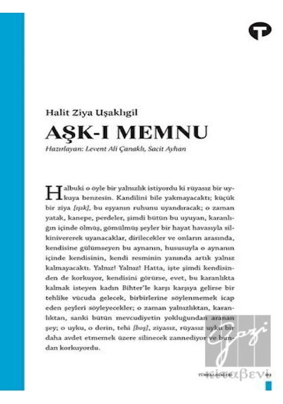 Aşk-ı Memnu - Halid Ziya Uşaklıgil - Turkuvaz Kitap