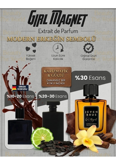 Jewen Brus Özel Seri Extrait De Erkek Parfum 50 ML