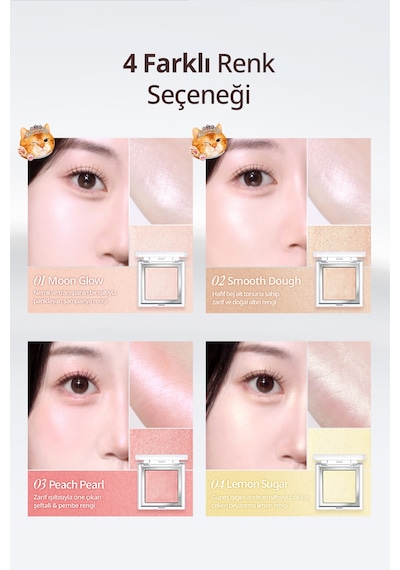 Clıo Glass & Highlighter 03 Peach Pearl