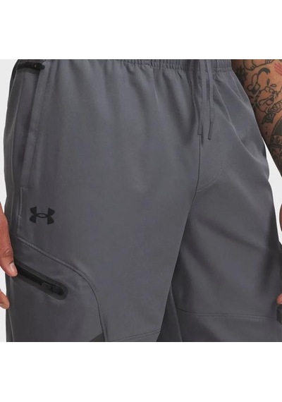 Under Armour Unstoppable Cargo Erkek Gri Polo Yaka Tişört