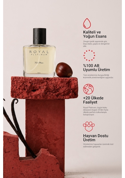 Royal Platinum M500 Erkek Parfüm EDP 50 ML
