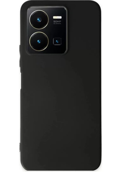 Newface Vivo Y35 Kılıf First Silikon - Siyah