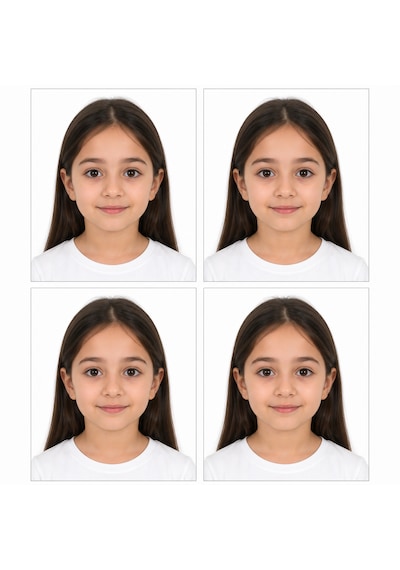 Biyometrik Vesikalık Fotoğraf 12 Adet