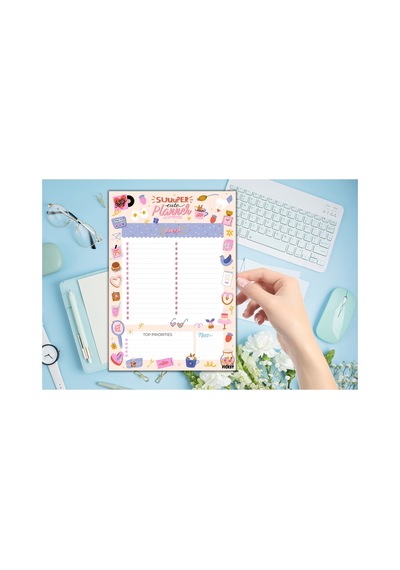 Haftalık Planlayıcı - A4 Ebat Yapılacaklar - 30 Yaprak - Weekly Planner Diğer