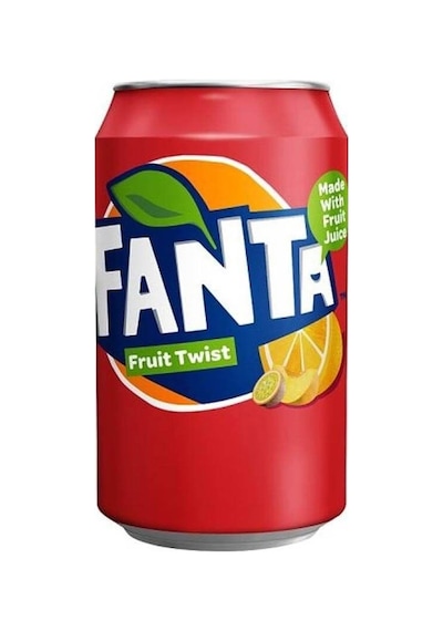 Fanta Fruit Twist Karışık Meyve Aromalı Gazlı İçecek 330 Ml 3 Adet