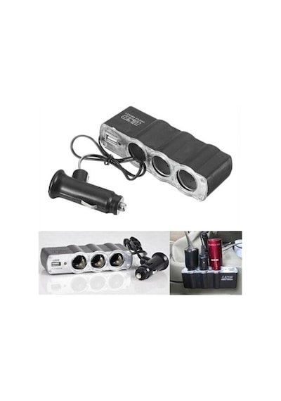 Eraks Oto Çakmak Çoklayıcı Çoğaltıcı Soketi Usb Çakmaklık