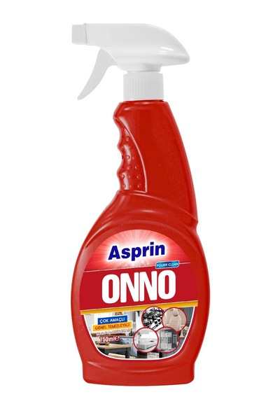 Onno Asprin Çok Amaçlı Genel Temizleyici 6 Adet X 750 Ml 6'lı Set