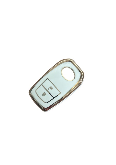 Autohan Keys Toyota Chr, Hilux, Corolla, Land Cruiser, Yaris Cross, Camry, Rav4 İçin 2 Butonlu Nano Anahtar Kılıfı