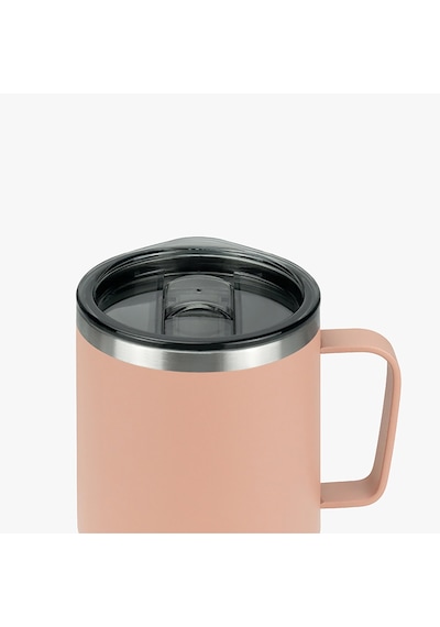 Tyeso Silviya Mug Vakumlu Paslanmaz Termal Kapaklı 400 Ml-Gri