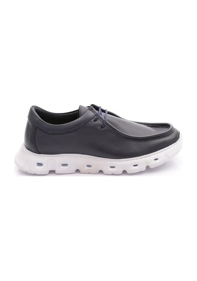 Dgn 2661 Erkek Sneaker Ayakkabi Lacivert Beyaz