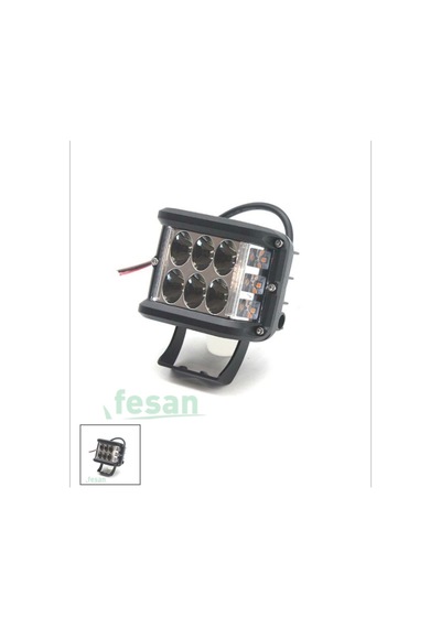 Off Road Çakar Yan Ları Sarı Beyaz Işık 6 6led