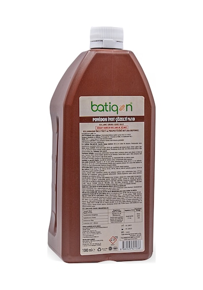 Batiqon Povidon İyot Çözelti Dökme 1 L