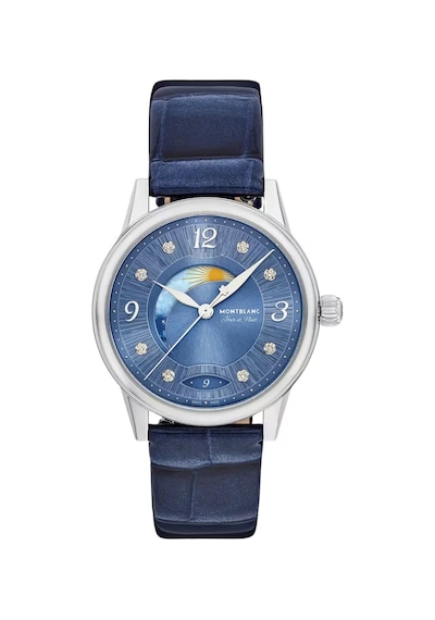 Montblanc Boheme Day & Night 34 Mm Otomatik Saat 133310 Mavi