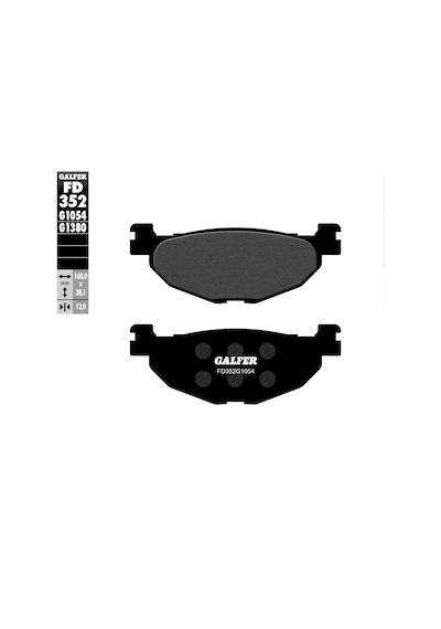 Yamaha Yp 400 Majesty 04- Galfer Fd352G1054 Arka Fren Balatası