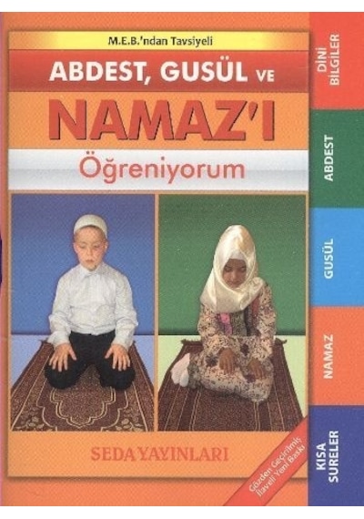 Abdest Gusül Ve Namazı Öğreniyorum Cep Boy Kod: 090 - Seda Yayınları