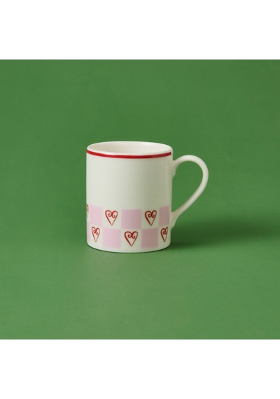 Kitchen Love Kupa - Pembe / Beyaz - 290 Ml Renkli