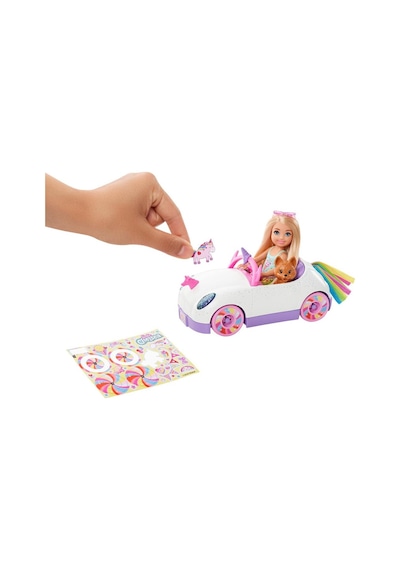 Barbie Chelsea  Bebek ve Arabası  GXT41
