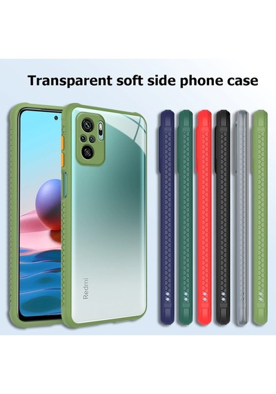 Xiaomi Redmi Note 10 Pro Kilif Lens Korumali Arkasi Seffaf Kapak 473452058