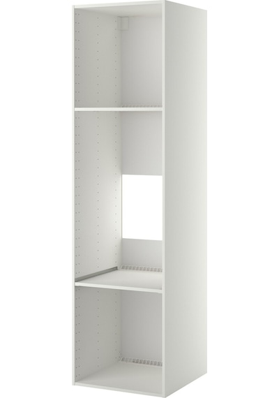 Fırın Boy Dolabı İskeleti, Beyaz, 60x60x220 Cm Beyaz Fırın Boy Dolabı İskeleti, Beyaz, 60x60x220 Cm Beyaz