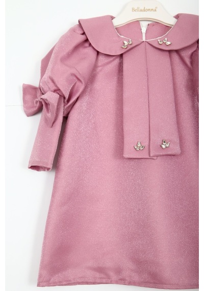 Xo Kids Kız Çocuk Elbise 1-6 Yaş 2915 Pembe