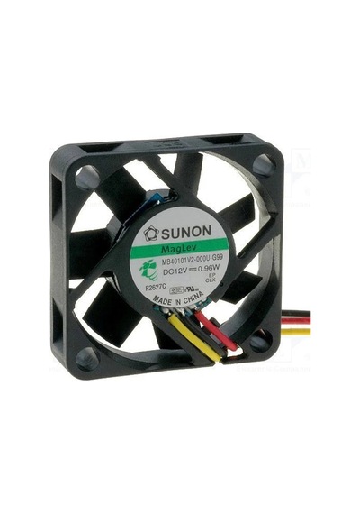 Sunon 40x40x10mm 12v 0,96w/0,08a 2 Kablo Fan Bm40101v2