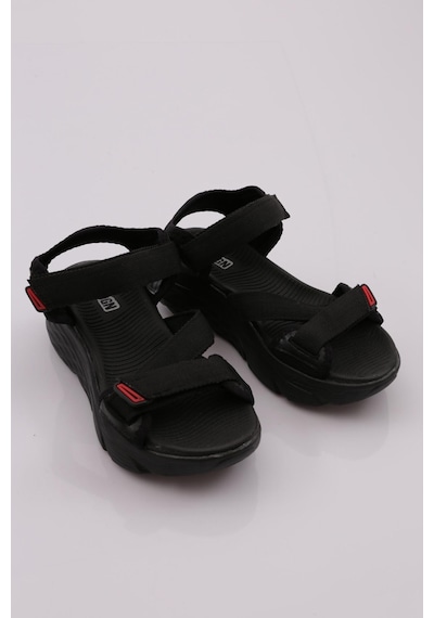 Dgn 0148 Kadin Sandalet 0148-2265-R123499 Siyah - Siyah