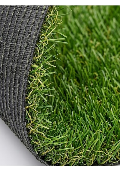 Beylini Dekoratif Suni Çim Halı 20 Mm Gerçek Çim Görünümlü Balkon Teras Bahçe İçin Sahte Çimen Kaymaz Taban Yapay Çim Ölçü Seçenekli 200 x 800
