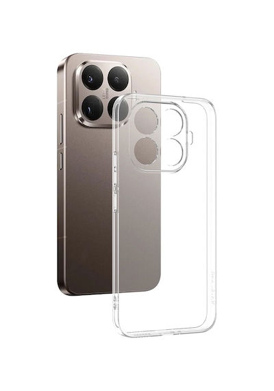Xiaomi 15t Pro Kılıf Kamera Korumalı Şeffaf Kalın Üstün Koruma Silikon Pazarplus