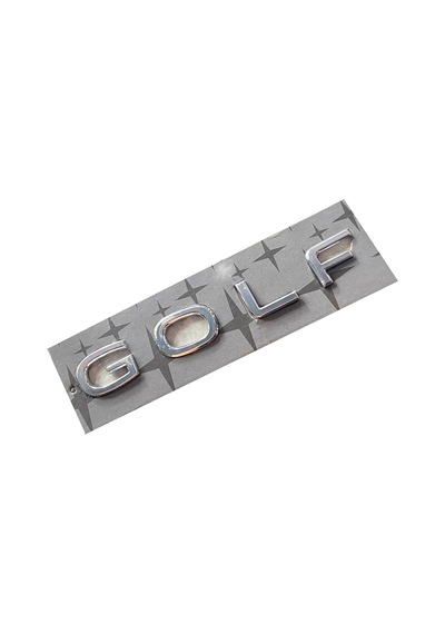 Golf Bagaj Yazısı Yeni Tip Krom A Kaliteli Ürün