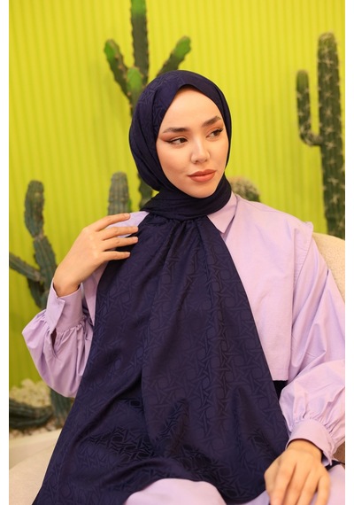 Silk Home Deluxe Şal 40003-36 Koyu Mor