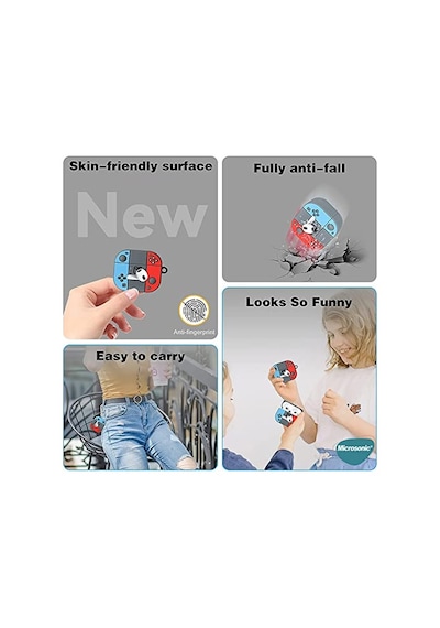Ayrex Pro Için Kılıf Figürlü Silikon Crtn-fgr-ntnd Freebuds Pro İle Uyumlu Kılıf - - Kırmızı