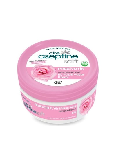 Cire Aseptine Prebiyotik Krem Gül 300 ML