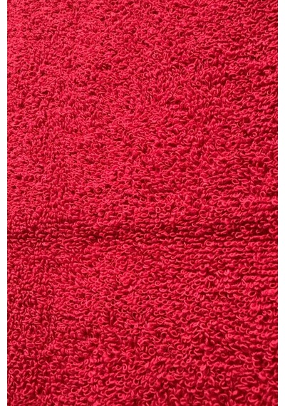 Kuaförler İçin Yüksek Emici A Kalite Baş Havlusu 90x50 Cm Kırmızı Siyah