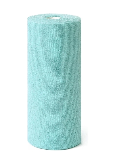Fb Cup 20'li Rulo Mikro-fb Çok Amaçlı %100 Mikrofiber Temizlik Bezi 25x32 Kopart Kullan Turkuaz Gri - Mavi - Yeşil