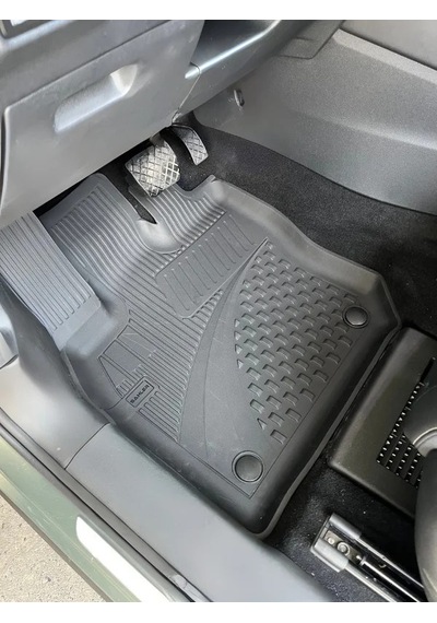 Sahler Volkswagen Tayron 2024 Sonrası Uyumlu 4.5d Premium Havuzlu Oto Paspas Ve Liner Alt Bagaj Havu