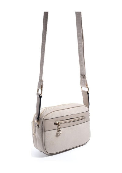 Silver Polo Sp1162 Kadın Çapraz Çanta Süet Bej-kum