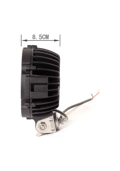 Off Road Sis Lambası Ledli 51Watt 17 Ledli Siyah 4X4