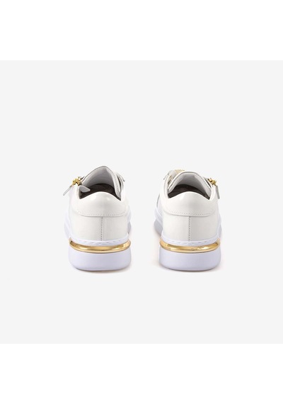 Kemal Tanca Kadın Spor & Sneaker Ayakkabı 7125 Beyaz Kır. Rugan