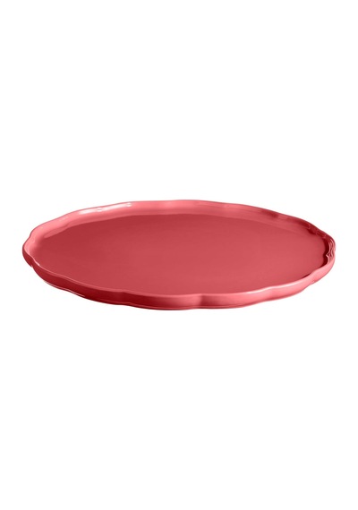 Emile Henry Madeleine Yuvarlak Servis Tabağı 31 Cm Pembe/rose Candy