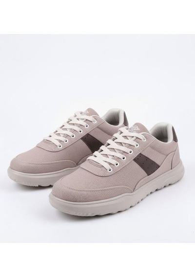 Fort 0226 Dks Keten Rahat Hafif Sneaker Erkek Ayakkabı Bej