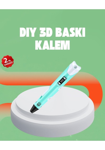 Üç Boyutlu 3d Yazıcı Kalem Abs Ve Pla Uyumlu Mh-hs9799-4587