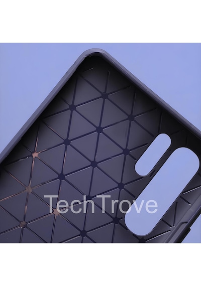 One Plus 8 Pro Kılıf Kamera Korumalı Darbe Emici Karbon Fiber Desenli Renk Atmaz Silikon Kapak