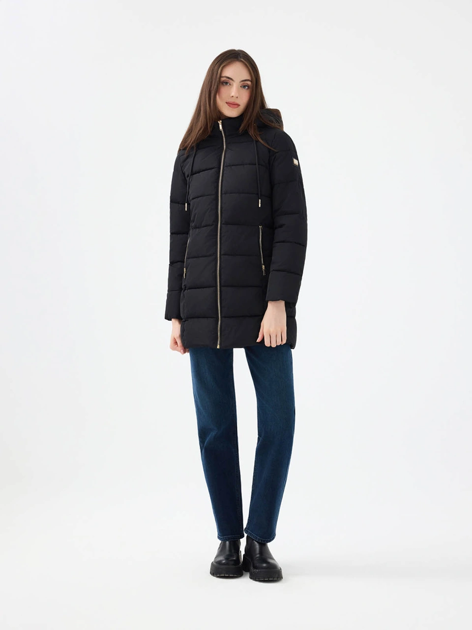 Loft Regular Fit Siyah Kadın Mont Lf2041091 Siyah