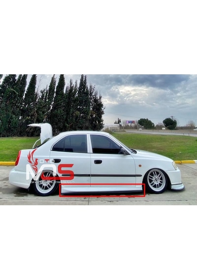 Hyundai Accent Admire Aero Marşpiyel Sağ Sol Tk Fiberglass Boyasız